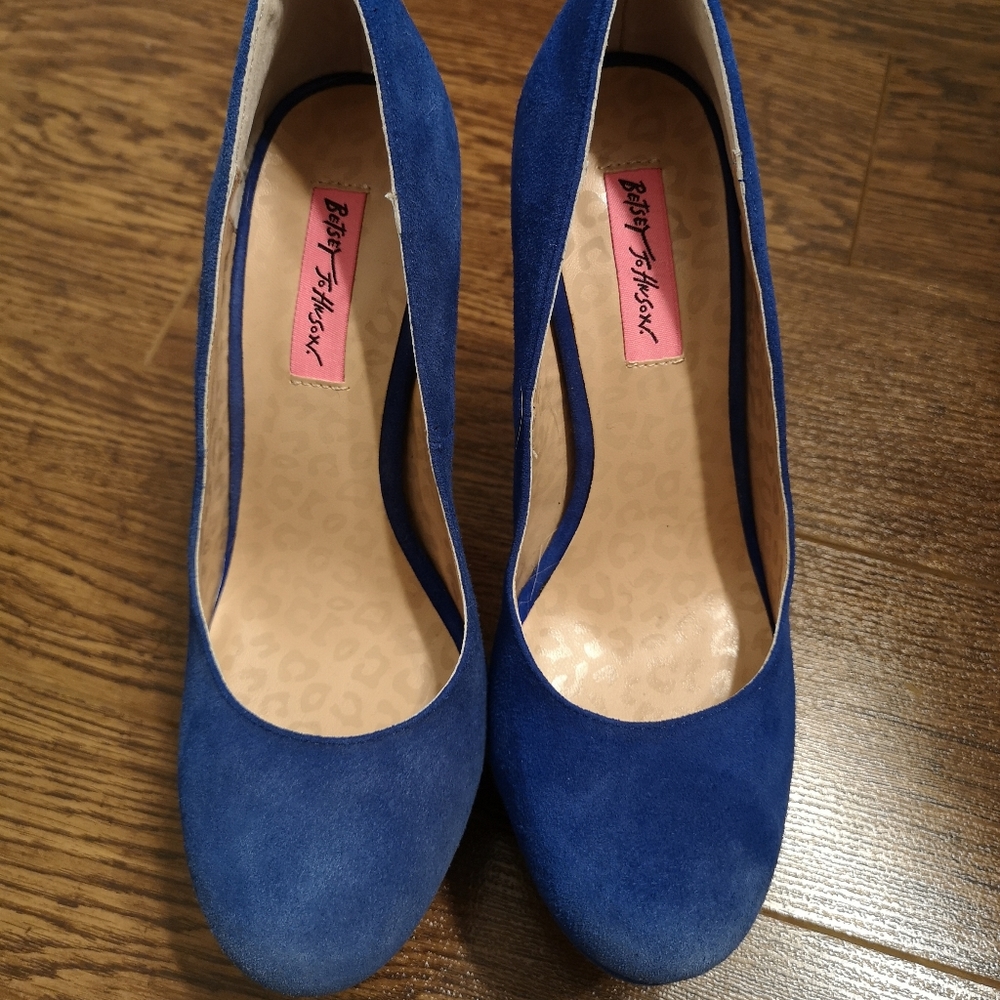 Royal Blue Betsey Johnson Heels